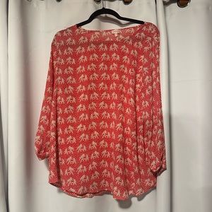 Stitch Fix Pink Pixley Elephant Top